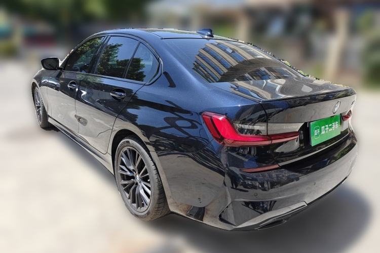 Used BMW 3 Series 2022 Revised 325i M Sport Night Edition Package Rear Left 45 Deg