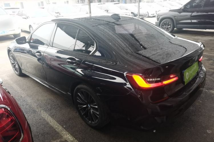 Used BMW 3 Series 2022 Revised 325i M Sport Night Edition Package Rear Left 45 Deg