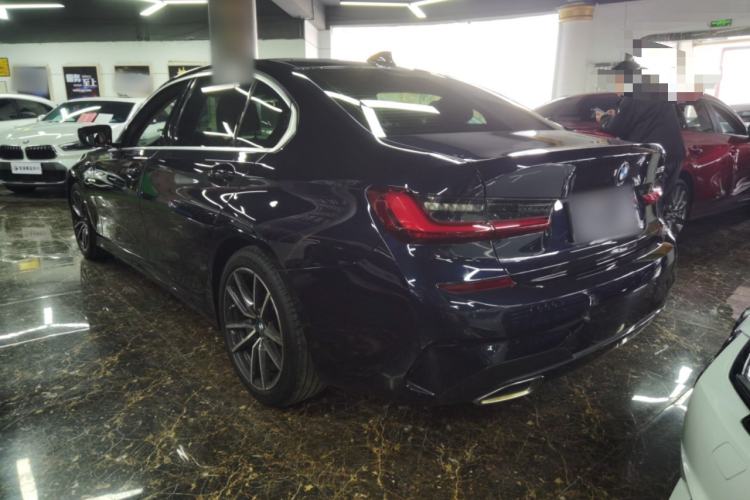 Used BMW 3 Series 2022 325Li M Sport Package Rear Left 45 Deg