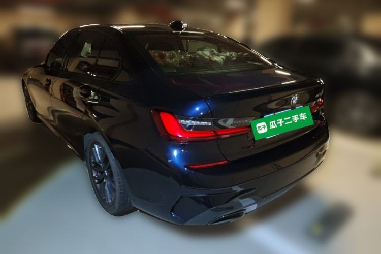 Used BMW 3 Series 2022 325Li M Sport Night Edition Package Rear Left 45 Deg