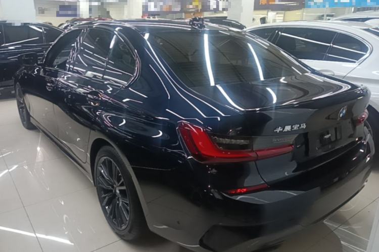 Used BMW 3 Series 2022 Revised 325i M Sport Night Edition Package Rear Left 45 Deg