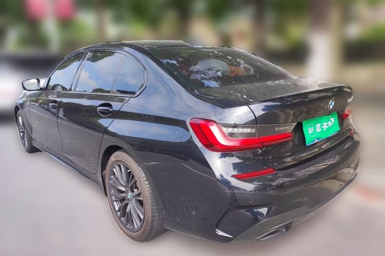 Used BMW 3 Series 2022 Restyled 325Li M Sport Night Edition Package Rear Left 45 Deg