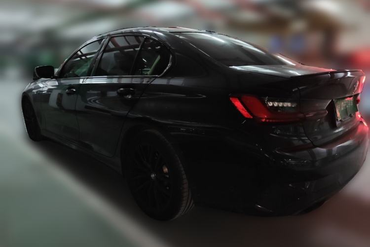 Used BMW 3 Series 2022 330i M Sport Night Edition Rear Left 45 Deg
