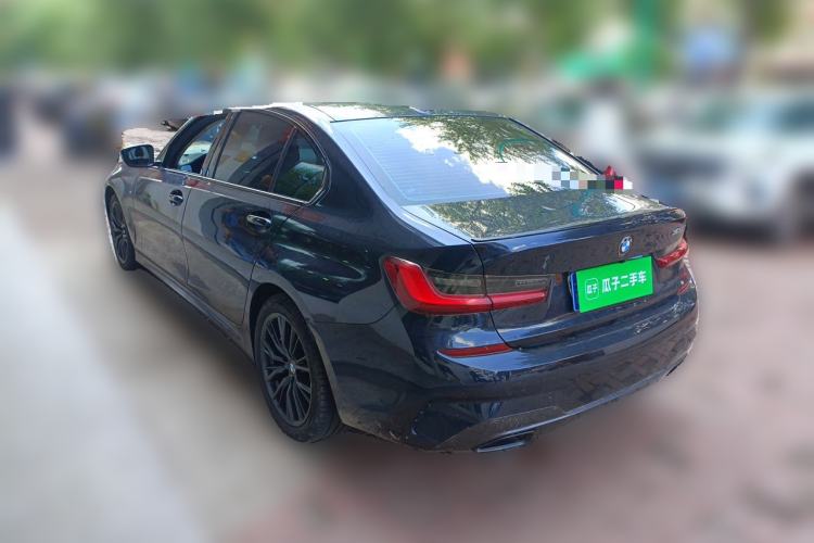 Used BMW 3 Series 2022 Restyled 325Li M Sport Night Edition Package Rear Left 45 Deg