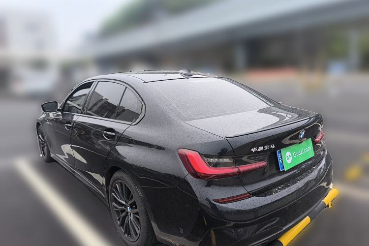 Used BMW 3 Series 2022 Restyled 325Li M Sport Night Edition Package Rear Left 45 Deg