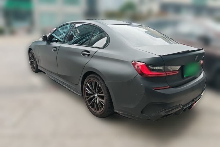 Used BMW 3 Series 2022 Restyled 325Li M Sport Night Edition Package Rear Left 45 Deg