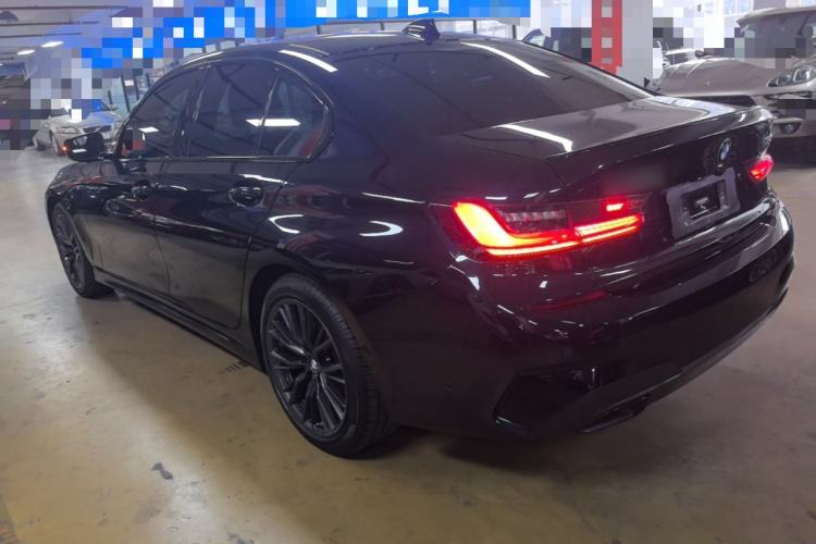 Used BMW 3 Series 2022 Revised 325i M Sport Night Edition Package Rear Left 45 Deg