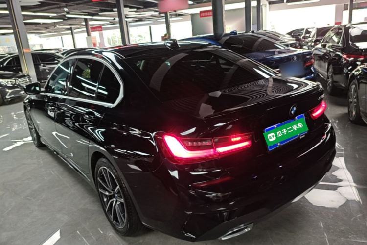 Used BMW 3 Series 2022 325Li M Sport Package Rear Left 45 Deg