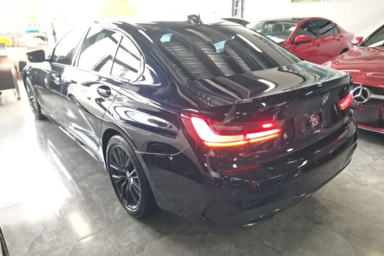 Used BMW 3 Series 2022 325Li M Sport Night Edition Package Rear Left 45 Deg
