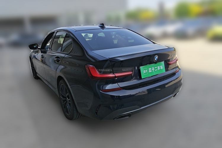 Used BMW 3 Series 2022 Revised 325i M Sport Night Edition Package Rear Left 45 Deg