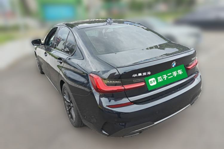 Used BMW 3 Series 2022 Revised 325i M Sport Night Edition Package Rear Left 45 Deg