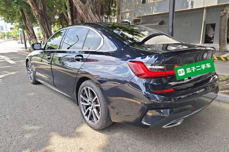 Used BMW 3 Series 2022 325Li M Sport Package Rear Left 45 Deg
