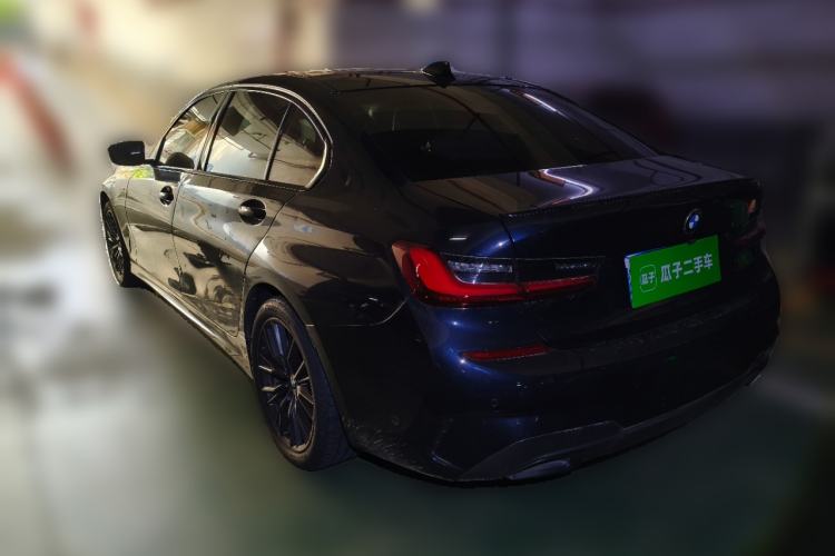 Used BMW 3 Series 2022 325Li M Sport Night Edition Package Rear Left 45 Deg