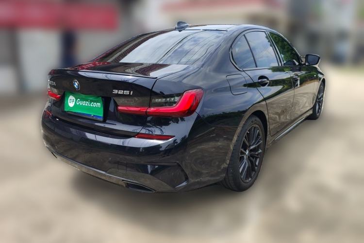 Used BMW 3 Series 2022 Revised 325i M Sport Night Edition Package Rear Right 45 Deg