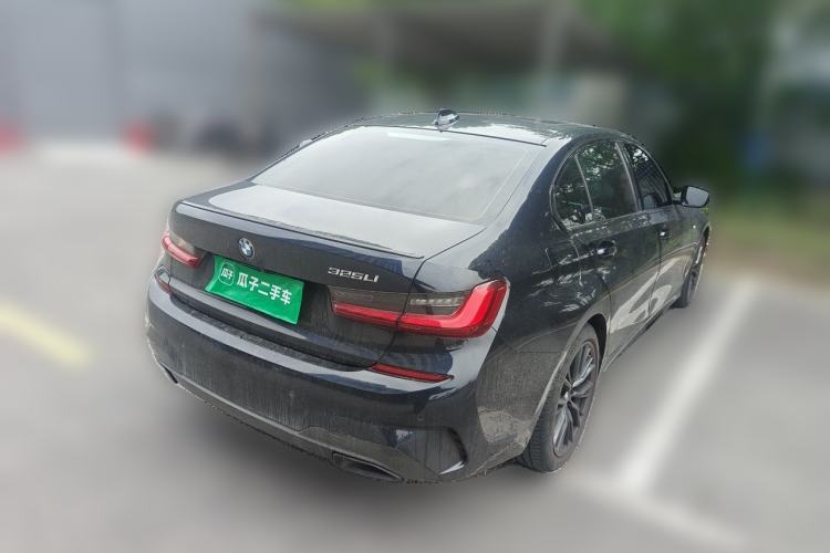 Used BMW 3 Series 2022 Restyled 325Li M Sport Night Edition Package Rear Right 45 Deg