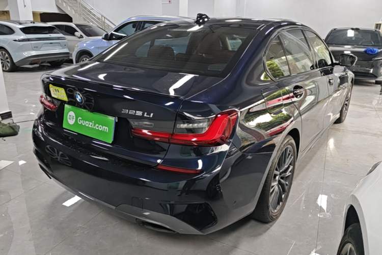 Used BMW 3 Series 2022 325Li M Sport Night Edition Package Rear Right 45 Deg
