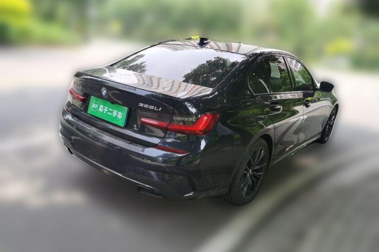 Used BMW 3 Series 2022 325i M Sport Night Edition Package Rear Right 45 Deg