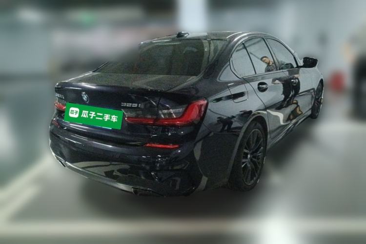Used BMW 3 Series 2022 325i M Sport Night Edition Package Rear Right 45 Deg