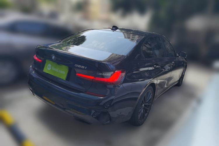 Used BMW 3 Series 2022 325i M Sport Night Edition Package Rear Right 45 Deg