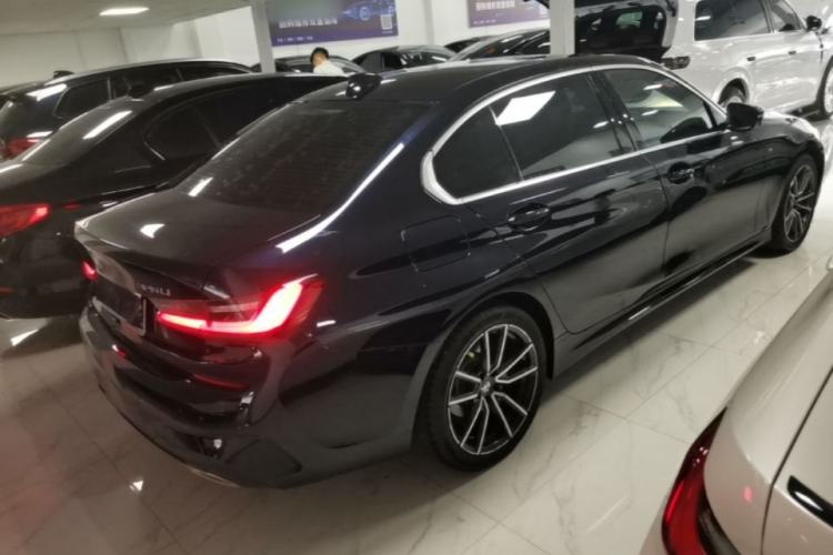 Used BMW 3 Series 2022 325Li M Sport Package Rear Right 45 Deg