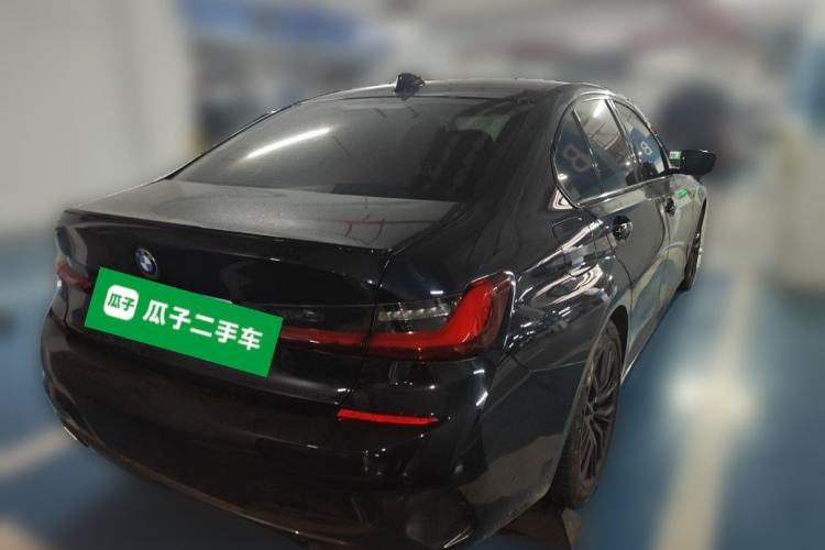 Used BMW 3 Series 2022 325i M Sport Night Edition Package Rear Right 45 Deg