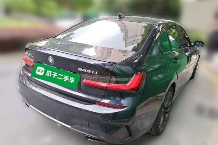 Used BMW 3 Series 2022 Restyled 325Li M Sport Night Edition Package Rear Right 45 Deg