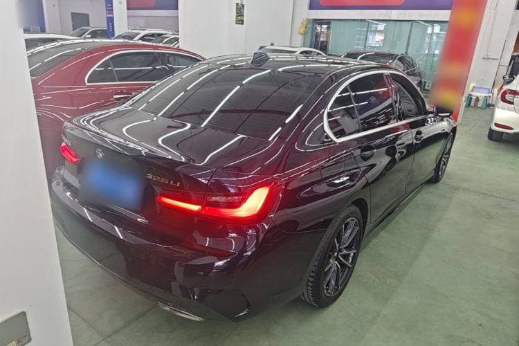 Used BMW 3 Series 2022 325Li M Sport Package Rear Right 45 Deg