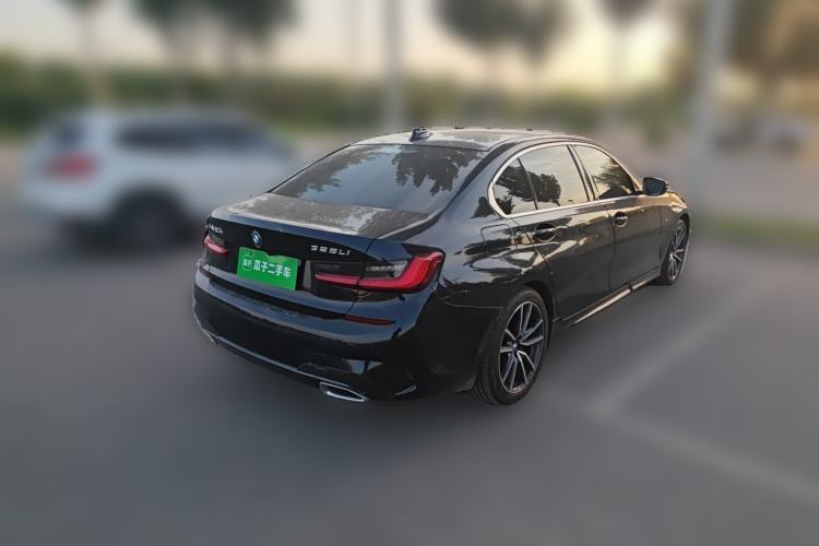 Used BMW 3 Series 2022 325Li M Sport Package Rear Right 45 Deg