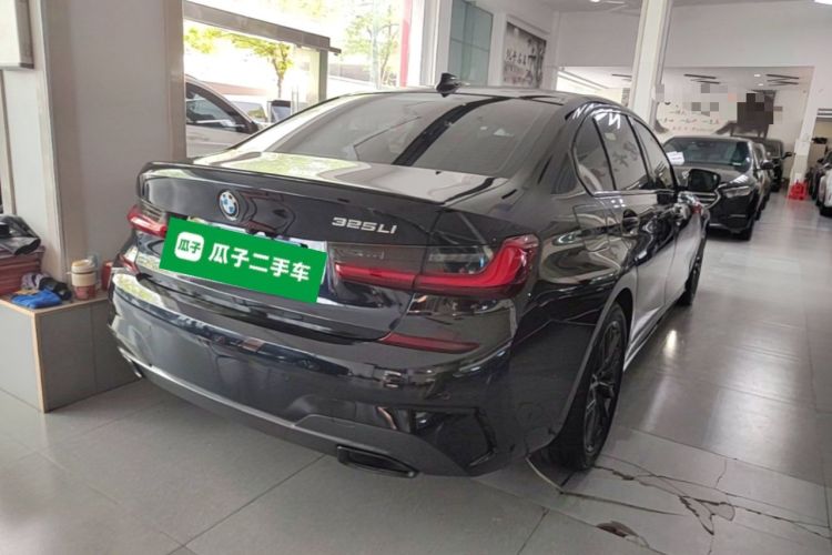 Used BMW 3 Series 2022 Restyled 325Li M Sport Night Edition Package Rear Right 45 Deg