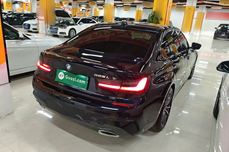 Used BMW 3 Series 2022 Updated 325Li M Sport Package Rear Right 45 Deg