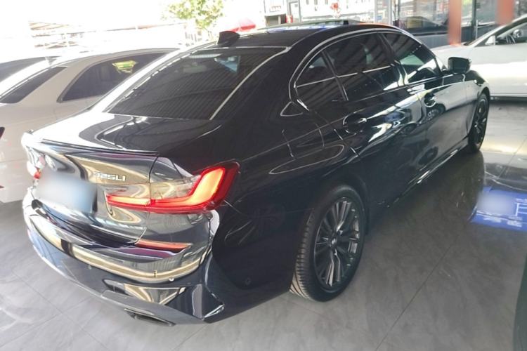 Used BMW 3 Series 2022 325Li M Sport Night Edition Package Rear Right 45 Deg