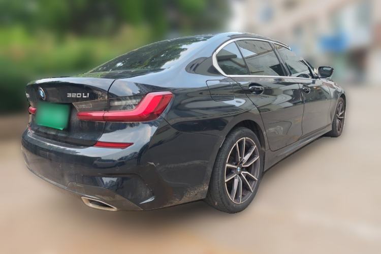 Used BMW 3 Series 2022 320Li M Sport Package Rear Right 45 Deg