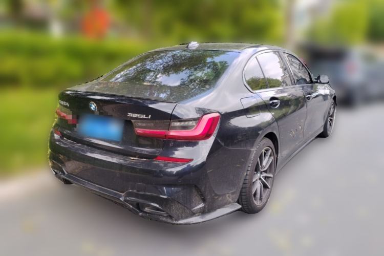 Used BMW 3 Series 2022 320Li M Sport Package Rear Right 45 Deg