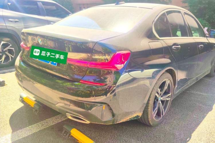 Used BMW 3 Series 2022 325i M Sport Package Rear Right 45 Deg