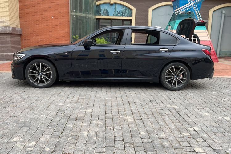 Used BMW 3 Series 2022 325Li M Sport Package Rear Right 45 Deg