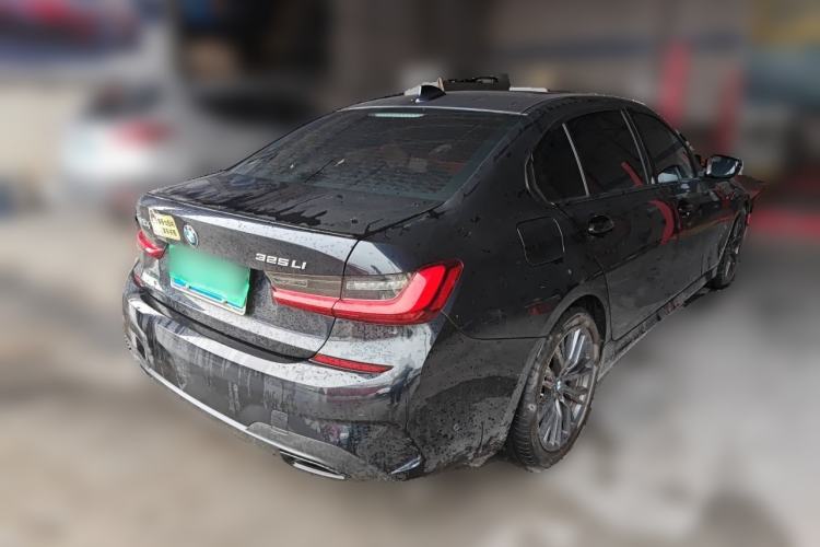 Used BMW 3 Series 2022 325Li M Sport Night Edition Package Rear Right 45 Deg