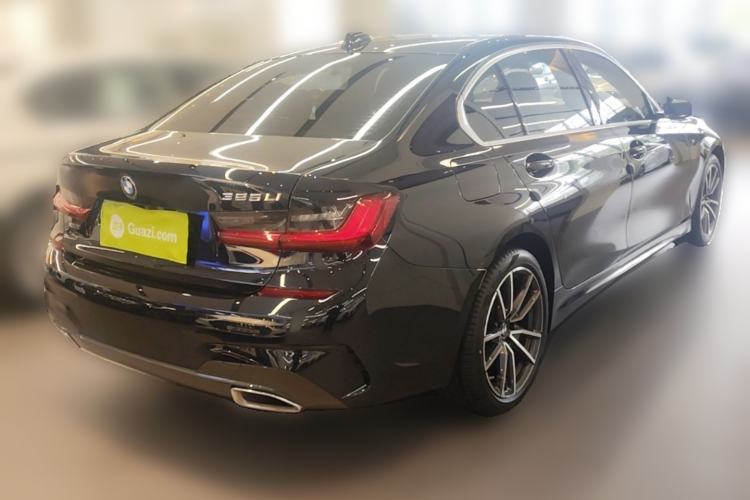 Used BMW 3 Series 2022 325Li xDrive M Sport Package Rear Right 45 Deg