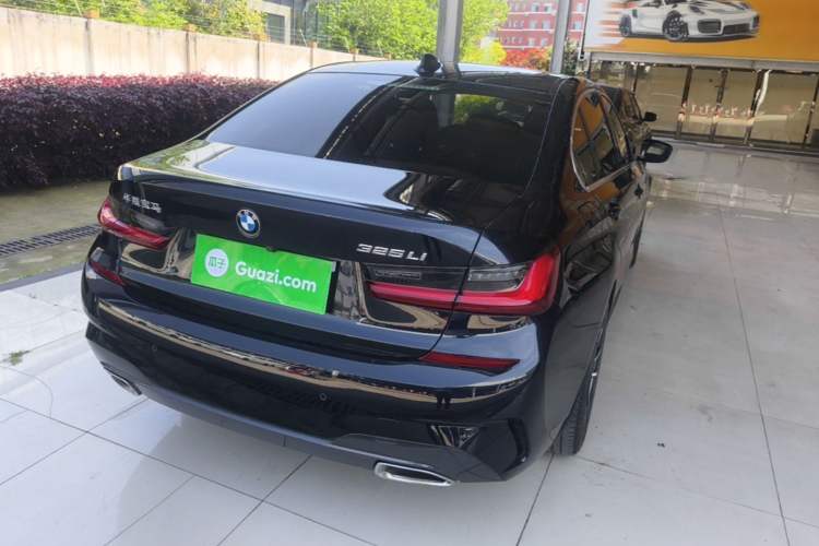 Used BMW 3 Series 2022 Updated 325Li M Sport Package Rear Right 45 Deg