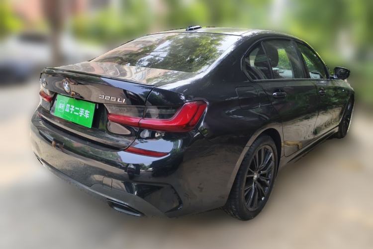 Used BMW 3 Series 2022 325Li M Sport Night Edition Package Rear Right 45 Deg