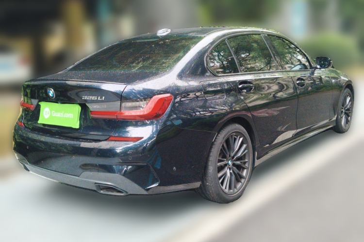 Used BMW 3 Series 2022 325Li M Sport Night Edition Package Rear Right 45 Deg