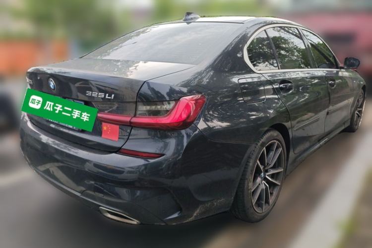 Used BMW 3 Series 2022 325Li M Sport Package Rear Right 45 Deg