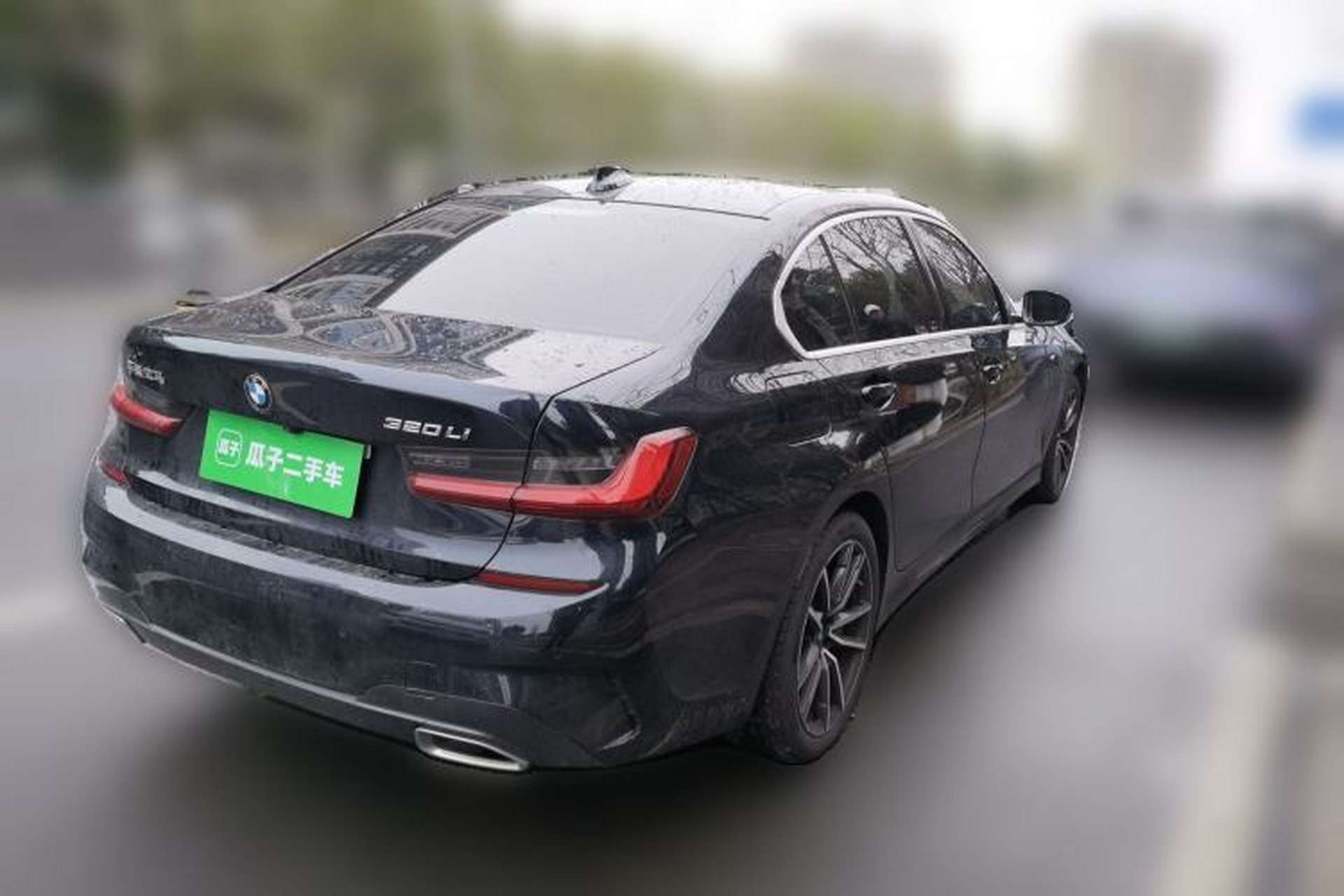 Used BMW 3 Series 2022 320Li M Sport Package Rear Right 45 Deg