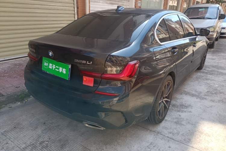 Used BMW 3 Series 2022 325Li M Sport Package Rear Right 45 Deg