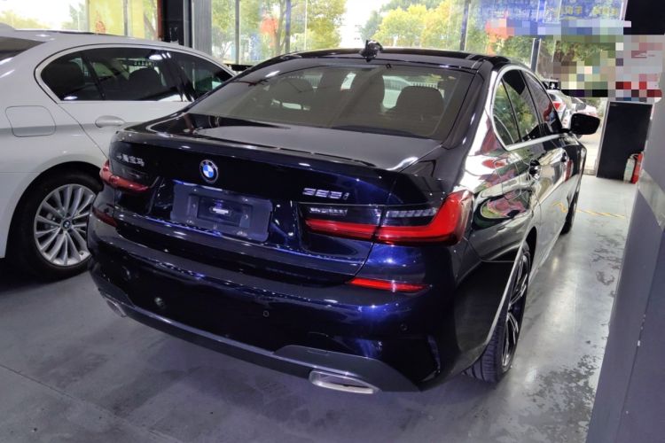 Used BMW 3 Series 2022 325i M Sport Package Rear Right 45 Deg