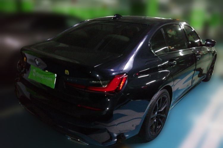 Used BMW 3 Series 2022 325Li M Sport Package Rear Right 45 Deg