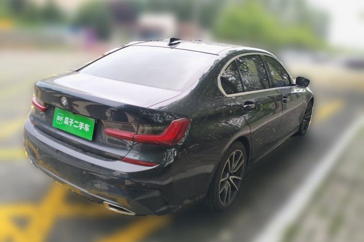 Used BMW 3 Series 2022 325Li M Sport Package Rear Right 45 Deg