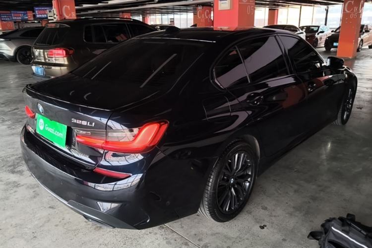 Used BMW 3 Series 2022 325Li M Sport Night Edition Package Rear Right 45 Deg