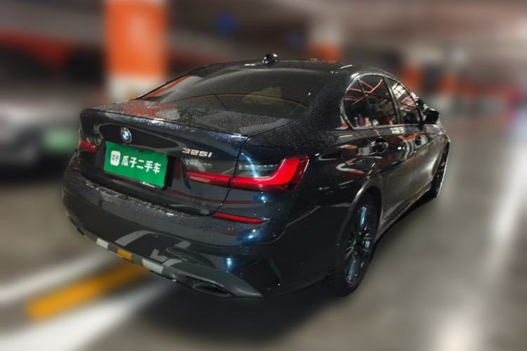 Used BMW 3 Series 2022 325i M Sport Night Edition Package Rear Right 45 Deg