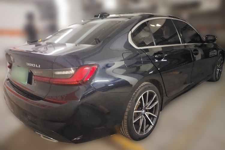 Used BMW 3 Series 2022 320Li M Sport Package Rear Right 45 Deg