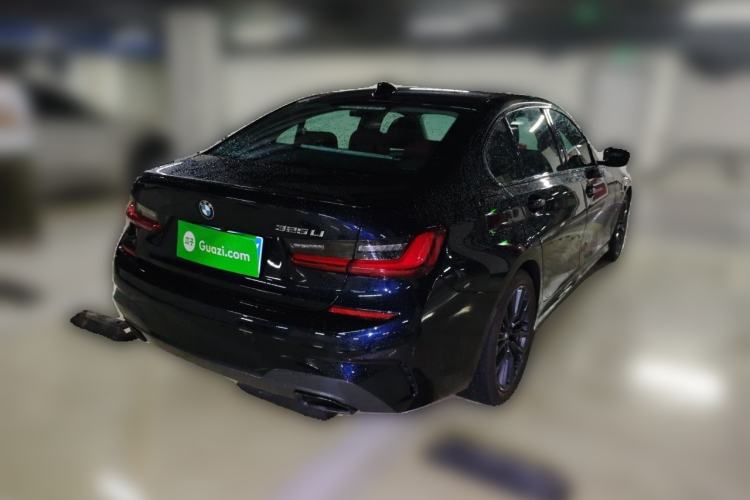 Used BMW 3 Series 2022 Restyled 325Li M Sport Night Edition Package Rear Right 45 Deg